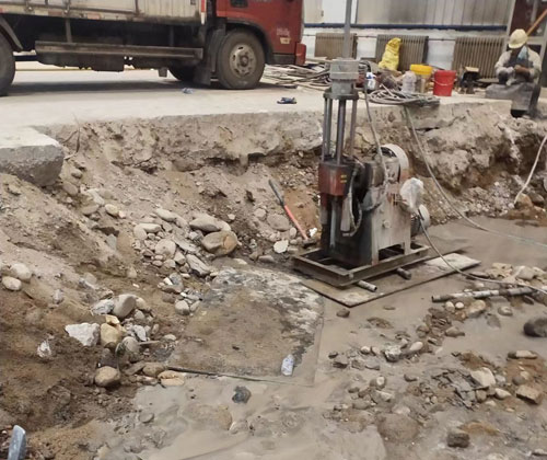 新宁公路下沉压浆
